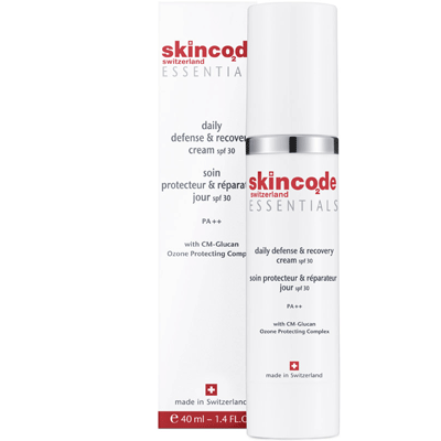SKINCODE ESSENTIALS Daily Defense & Recovery Cream SPF30 40ml