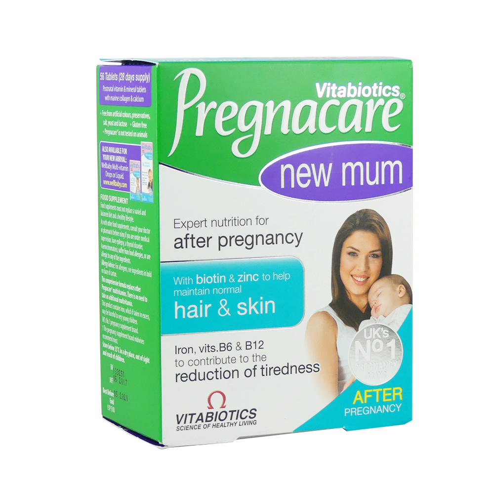 Vitabiotics Pregnacare New Mum 56tabs Smile Pharmacy
