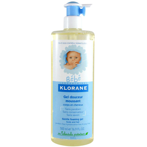 KLORANE GEL DOUCEUR MOUSSANT 500ml