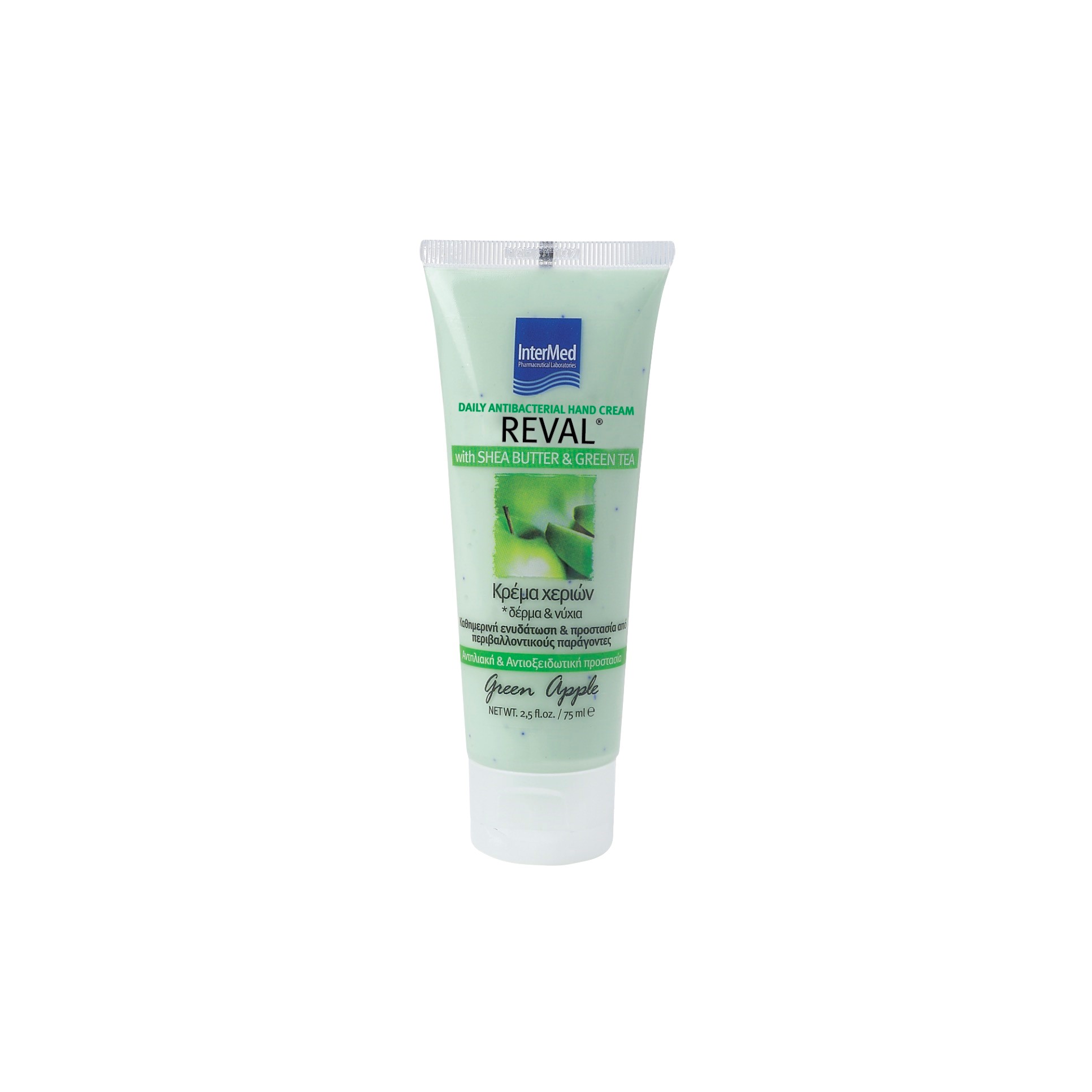 Intermed Reval Daily Hand Cream Green Apple 75ml - Καθημερινή