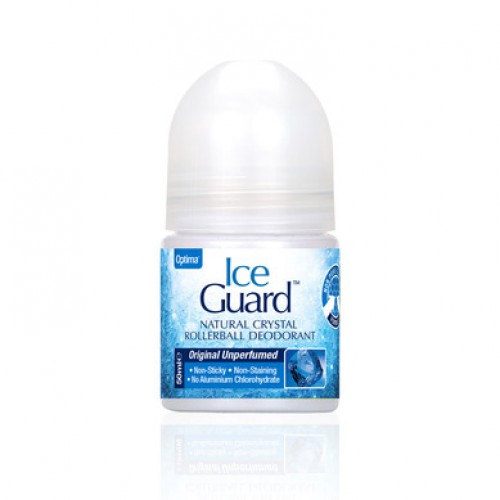 OPTIMA Ice Guard Natural Crystal Rollerball Deodorant 50ml Smile