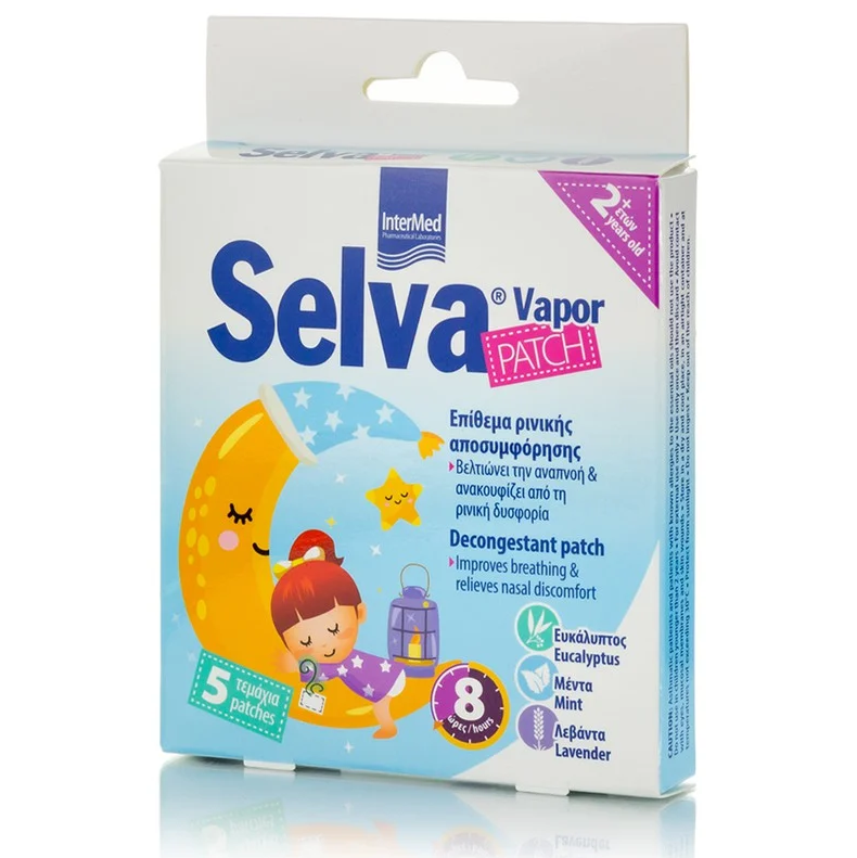 Intermed Selva Vapor Patch Nasal Congestion Patch 5pcs Smile