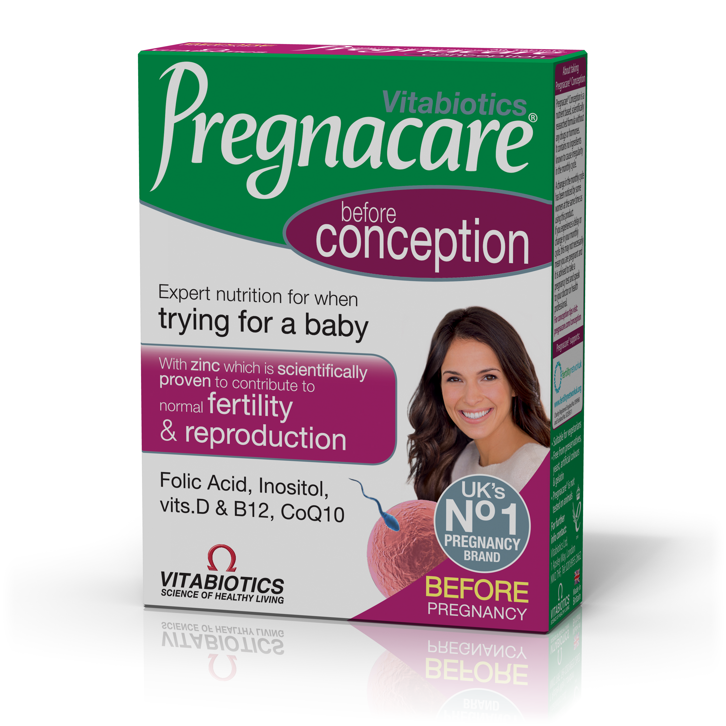 Vitabiotics Pregnacare Conception 30tabs Smile Pharmacy Vitabiotics Pregnacare Conception 30tabs Smile Pharmacy