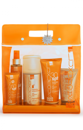 INTERMED Luxurious Sun Care High Protection Πακέτο Αντηλιακής Προστασίας με Υαλουρονικό Οξύ