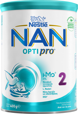 Nestle Nan Optipro 2 Γάλα 2ης Βρεφικής Ηλικίας σε Σκόνη από τον 6ο Μήνα 400gr
