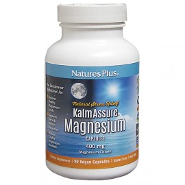 Natures Plus Kalm Assure Magnesium 400mg Magnesium Citrate 90VCaps