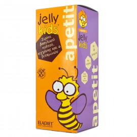 Eladiet Jelly Kids Apetit Συμπλήρωμα Διατροφής με Βασιλικό Πολτό και Βιταμίνες Χωρίς Γλουτένη 250ml