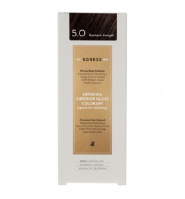 KORRES Abyssinia Superior Gloss Colorant 5.0 Καστανό Ανοιχτό 50ml
