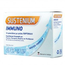 Menarini SUSTENIUM IMMUNO με γεύση Πορτοκάλι 14 φακελάκια