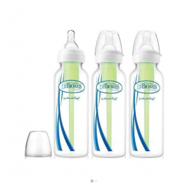 Dr. Browns Μπιμπερό πλαστικό Options+ (Σ.Λ.) 250 ml (3 τεμ.)