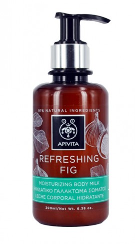 Apivita Refreshing Fig Ενυδατικό Γαλάκτωμα Σώματος με Αιθέρια Έλαια 200ml