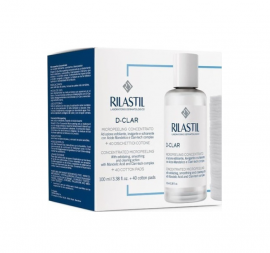 Rilastil Set Pack D-Clar Concentrated Micropeeling Απολεπιστική Αγωγή Προσώπου 100ml & 40 Δίσκοι από Βαμβάκι