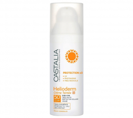 Castalia Helioderm Creme Teintee SPF50+ Protection x3 50ml