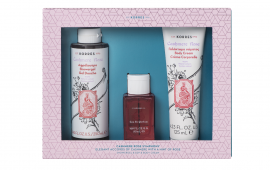 Korres Set Cashmere Rose Αφρόλουτρο 250ml & Cashmere Rose Eau De Parfum 50ml & Cashmere Rose Γαλάκτωμα Σώματος 125ml