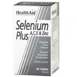HEALTH AID SELENIUM PLUS (VITAMINS A, C, E & ZINC) TABLETS 60S