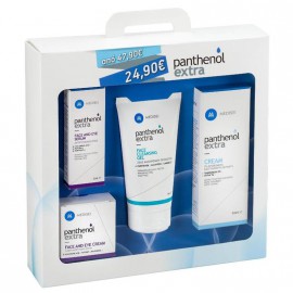 MediSei Panthenol Extra Set Face&Eye Serum 30ml + Face Eye&Cream 50ml + Face Cleansing Gel 150ml + Cream για Ερεθισμένα Δέρματα 100ml