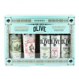 Korres Set Olive Blosom Body Milk 40ml + Verbena Body Milk 40ml + Olive Blosom ShowerGel 40ml + Verbena ShowerGel 40ml + Cedar ShowerGel 40ml