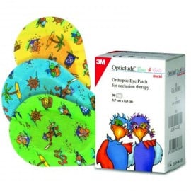 3M Opticlude Junior Boys & Girls Eye Patches 5.7cm x 8.2cm 20τμχ