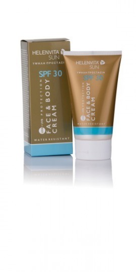HELENVITA Sun Cream SPF30 Face & Body Cream Αντιηλιακή Κρέμα Προσώπου & Σώματος 150ml