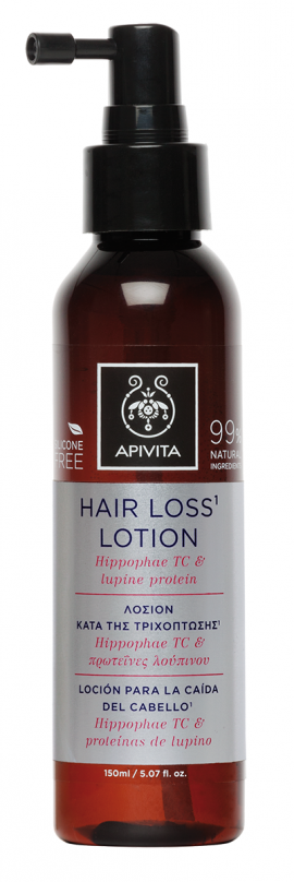 Apivita Hair Loss Lotion Hippophae TC & Πρωτείνες Λούπινου 150ml