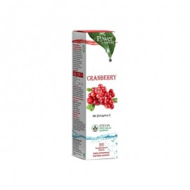 Power Health Cranberry με Βιταμίνη C & Στέβια 20 Αναβράζοντα Δισκία