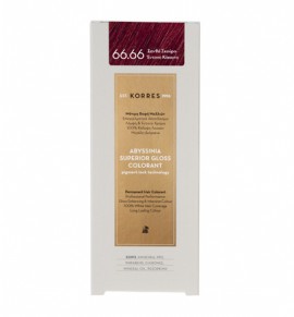KORRES Abyssinia Superior Gloss Colorant 66.66 Ξανθό Σκούρο Έντονο Κόκκινο 50ml