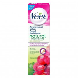 Veet Αποτριχωτική Κρέμα Natural Inspirations για Όλους τους Τύπους Επιδερμίδας 100ml