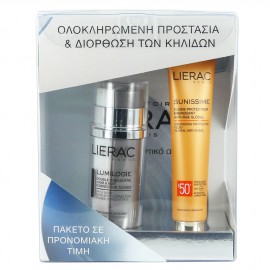 Lierac Set Lumilogie Day & Night Dark-Spot Correction 2 X15ml & Sunissime Fluide Protecteur Energisant Spf50+ 40ml