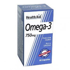 HEALTH AID OMEGA 3 750MG (EPA 425MG, DHA 325MG) CAPSULES 60S