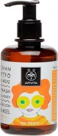 Apivita Kids σαμπουάν και αφρόλουτρο, Μανταρίνι και Μέλι 250ml + 50ml Δώρο