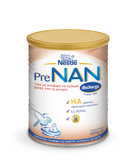 Nestle Pre Nan Discarge Βρεφικό Γάλα για Λιποβαρή & Προώρα Μωρά από τη Γέννηση 400gr