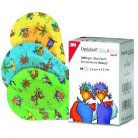 3M Opticlude Mini Boys and Girls Eye Patches 5.0cm x 6.2cm 20τμχ