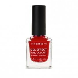 Korres Βερνίκι Νυχιών Gel Effect Nail Colour No53 Royal Red 11ml