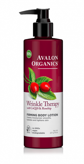 Avalon Organics Wrinkle Therapy with CoQ10 & Rose-hip Firming Body Lotion 227g