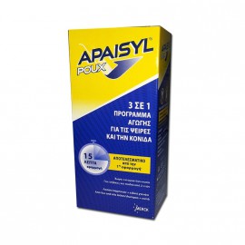 MERCK APAISYL POUX Αγωγή Κατά των Ψειρών και της Κόνιδας 100ML