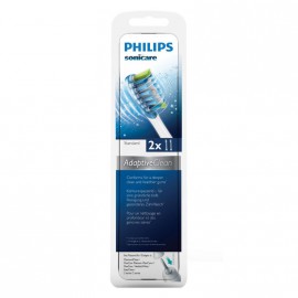 Philips Sonicare Adaptive Clean Standard HX9042 Ανταλλακτικές Κεφαλές Ηλεκτρικής Οδοντόβουρτσας 2 Τμχ.