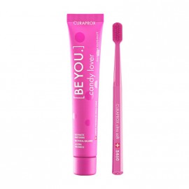 Curaprox Be You Candy Lover Οδοντόβουρτσα + Οδοντόκρεμα Καρπούζι 90ml