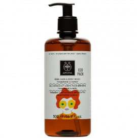 Apivita Kids Hair & Body Wash Σαμπουάν & Αφρόλουτρο με Μανταρίνι & Μέλι 500ml