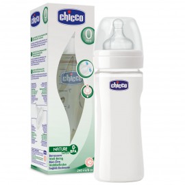 CHICCO ΜΠΙΜΠΕΡΟ ΓΥΑΛΙΝΟ , ΘΣ 240ml 1 ΤΡ ΚΑΝΟΝΙΚΗ ΡΟΗ