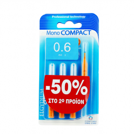 ELGYDIUM Clinic Mono Compact Orange 0.6mm 4τμχ 1+1 με -50% στο 2ο Προϊόν