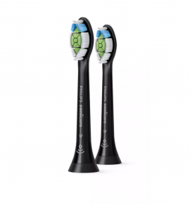 Philips Sonicare W2 Optimal White Μαύρα Ανταλλακτικά HX6062/13 2τμχ