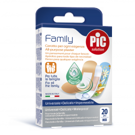 Pic Solution Family Αυτοκόλλητο Τσιρότο για Όλη την Οικογένεια 20τμχ
