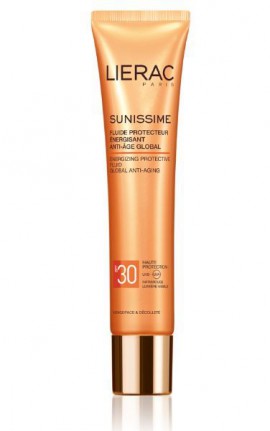 LIERAC SUNISSIME Fluide Protecteur Energisant Anti-Age Global SPF30 Visage 40ml