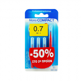 ELGYDIUM Clinic Mono Compact Red 0.7mm 4τμχ 1+1 με -50% στο 2ο Προϊόν