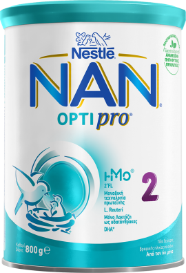 Nestle Nan 2 Optipro Γάλα 2ης Βρεφικής Ηλικίας σε Σκόνη από τον 6ο Μήνα 800gr