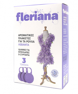 Power Health Fleriana Φυσικό Αρωματικό για τα Ρούχα με 100% Εκχύλισμα Λεβάντας 3τμχ