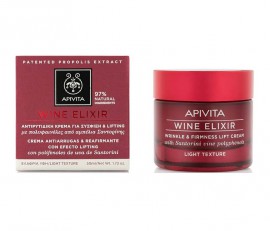 Apivita Wine Elixir Αντιρυτιδική Κρέμα για Σύσφιξη & Lifting Ελαφριάς Υφής 50ml