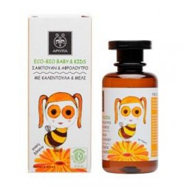 APIVITA ECO-BIO ΣΑΜΠΟΥΑΝ & ΑΦΡΟΛΟΥΤΡΟ ΜΕ ΚΑΛΕΝΤΟΥΛΑ & ΜΕΛΙ 200ML