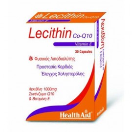 HEALTH AID LECITHIN 1000MG - CO Q10 - VITAMIN E - BLISTER 30 CAPS