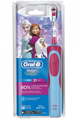 Oral-B Vitality Kids Stages Power Frozen Ηλεκτρική Οδοντόβουρτσα για Κορίτσια 3+ ετών, 1 τεμάχιο
